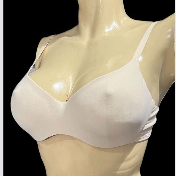 Victoria’s Secret Incredible Supersoft Smooth Unlined Demi Bra Buff 36D - Picture 2 of 5